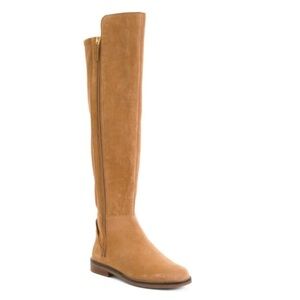 Cole Haan Golden Honey Suede Chase Tall Boots